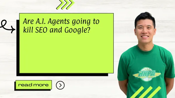 Are A.I. Agents going to kill SEO and Google?