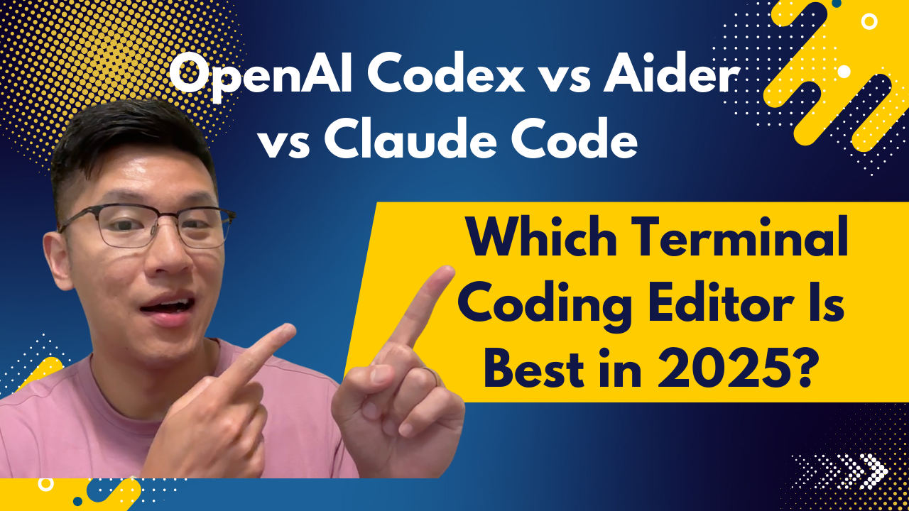 OpenAI Codex vs Aider vs Claude Code: Which Terminal AI Coding Editor Is Best in 2025?