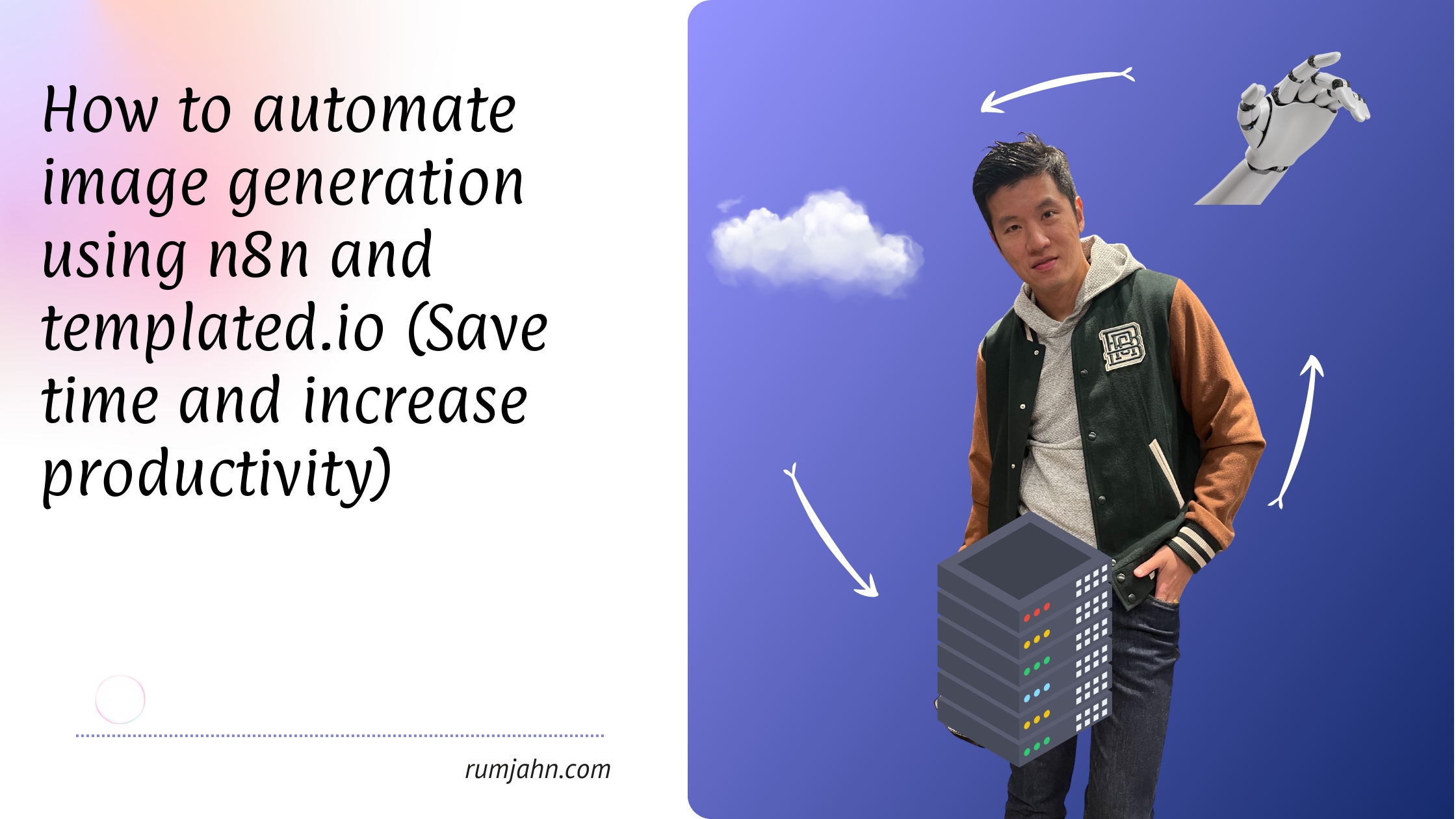 How to automate image generation using n8n and templated.io (Save time and increase productivity)