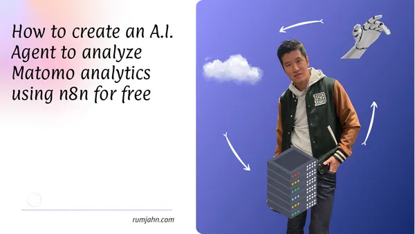 How to create an A.I. Agent to analyze Matomo analytics using n8n for free