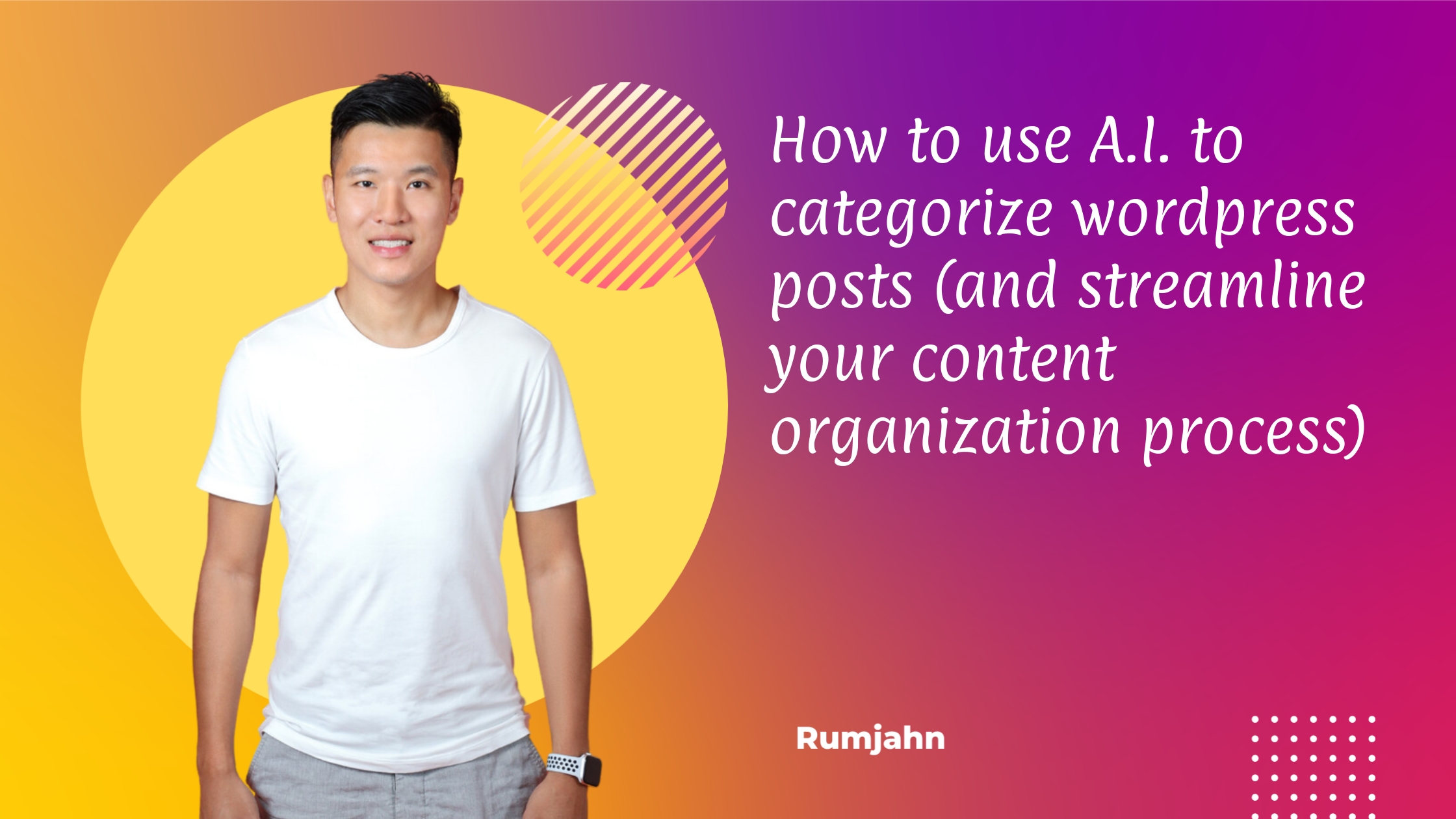 How I used A.I. to categorize 82 blog posts automatically in 2 minutes with no coding experience