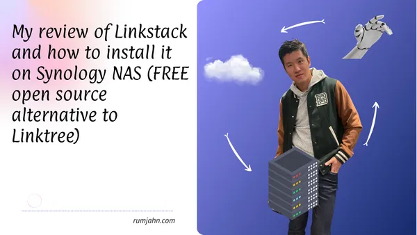 My review of Linkstack and how to install it on Synology NAS (FREE open source alternative to Linktree)