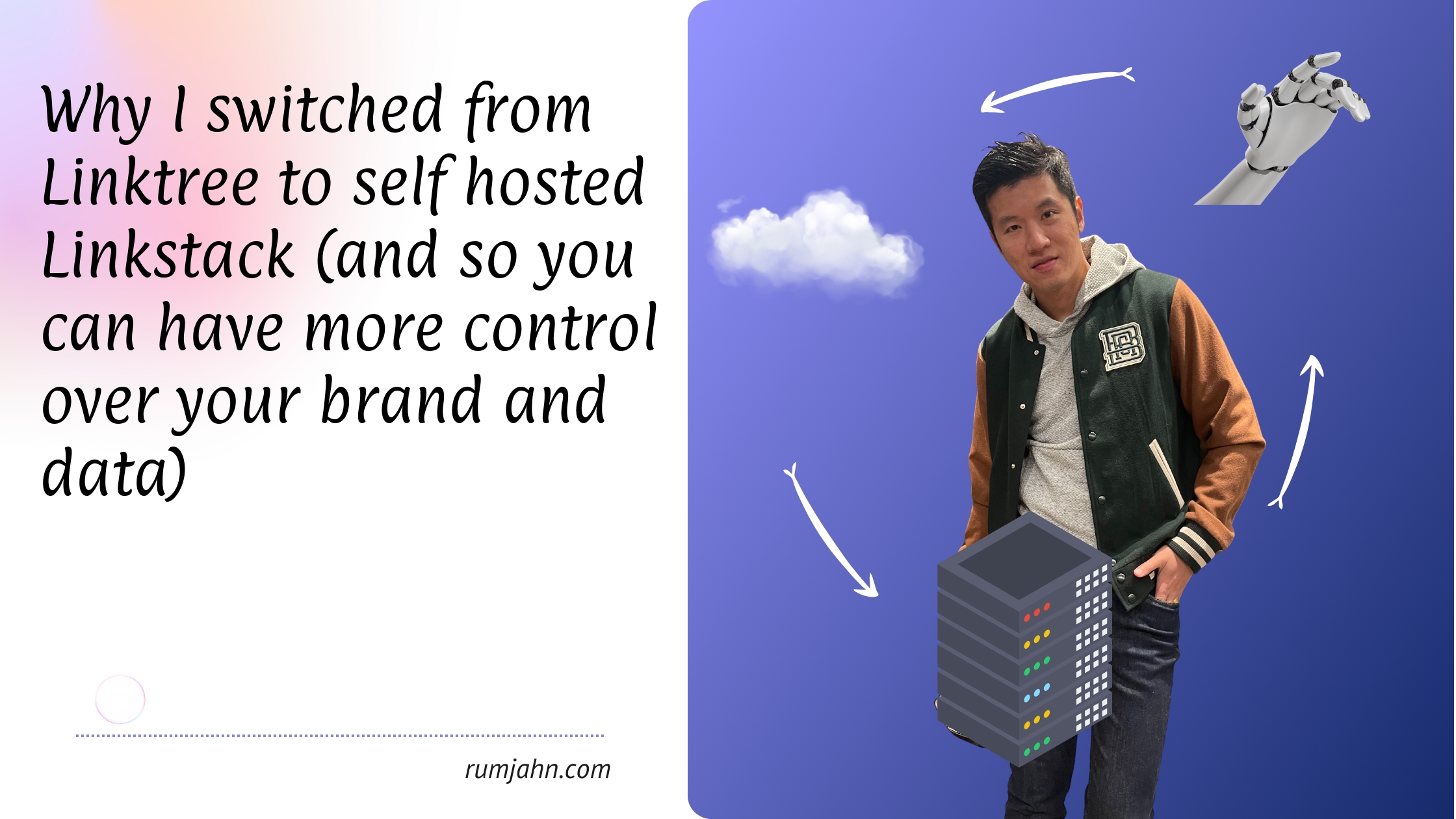 Why I switched from Linktree to self hosted Linkstack (and so you can have more control over your brand and data)