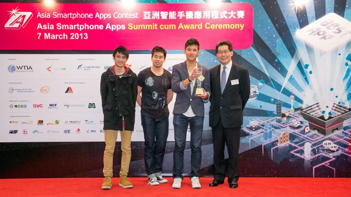 Grand Award at Asia Smartphone Apps Awards