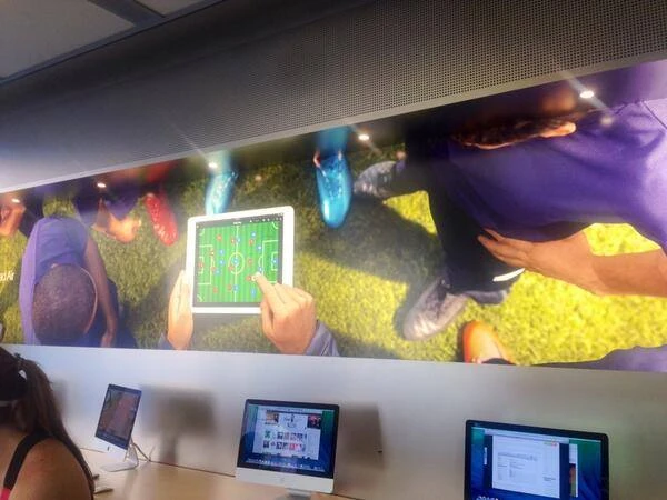 Featured in Apple Stores globally