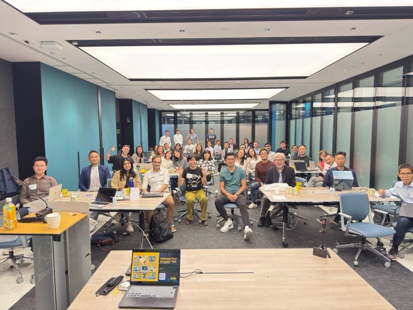 Corporate AI training workshop